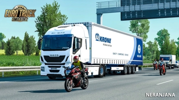 ETS2 - Motorcycle Mod V3.4