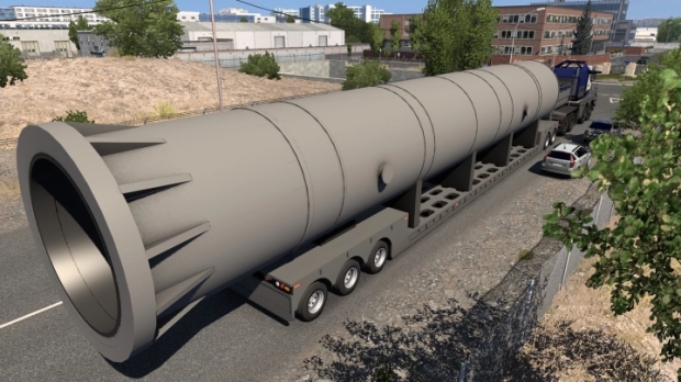 ETS2 - Multi-Axle Line Large Load Trailer V2.0