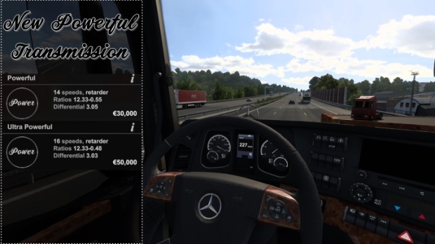 ETS2 - New Powerful Transmission V1.0