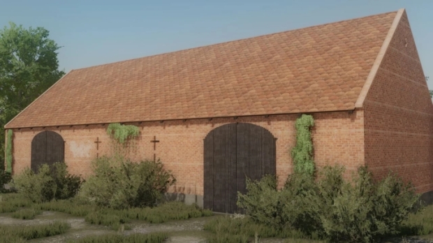 FS22 - Old Brick Barn V1.0