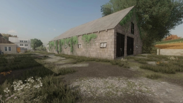 FS22 - Old Cowshed with Garage V1.0 | Farming Simulator 22 | Mods.club