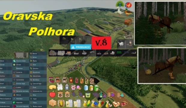 FS22 - Oravska Polhora 4x Map V8.0