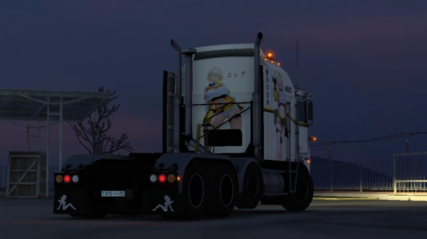 ETS2 - Overfloater Kenworth K100-E Elegg Skin