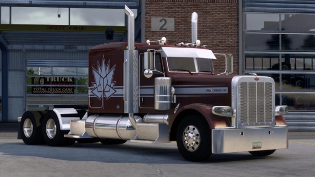 ATS - Peterbilt 389 Canadian 150th Anniversary Edition Skin V1.0
