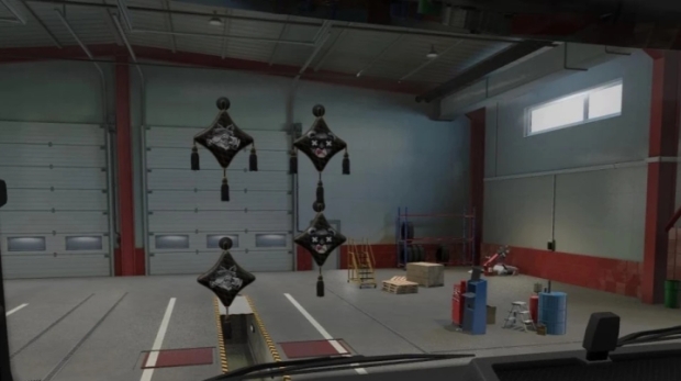 ETS2 - Pillows in The Salon V1.0