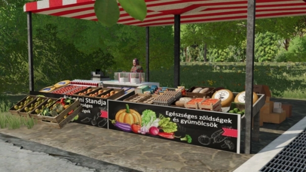 FS22 - Placeable Market V1.0