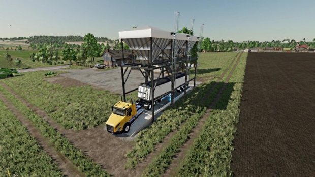 FS22 - Placeable Steel Silo V1.0