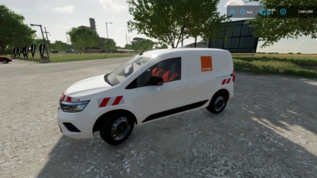 FS22 - Renault Kangoo Orange Services V1.0
