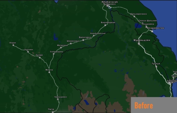 ETS2 - Russian Expansion English City Names Localization Fix V1.0