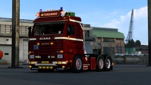 ETS2 - Scania 143M 500 V8 Intercargo V1.3