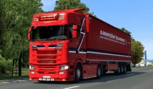 ETS2 - Scania S B.Soontiens Transport Skin V1.0
