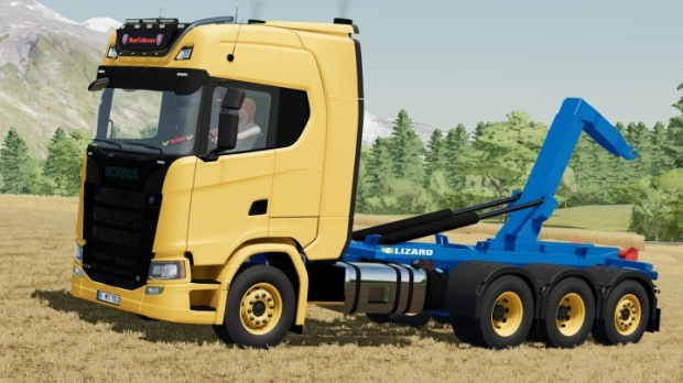 FS22 - Scania S580/730 V8 & Trailers & Swap Bodys V1.0