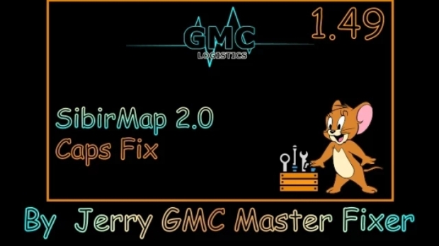 ETS2 - SibirMap 2.0 Caps Fix V1.1