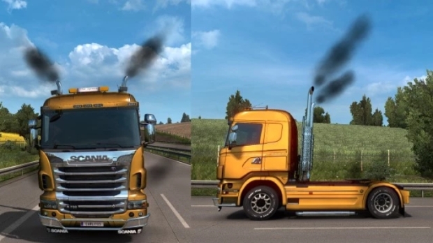 ETS2 - Smoke in my Trucks V1.6.1