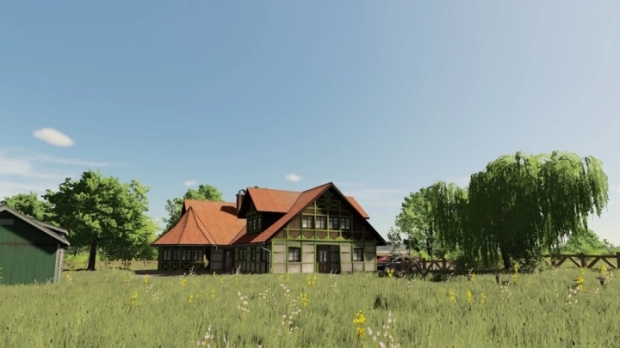 FS22 - Timbered Houses V1.0