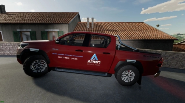 FS22 - Toyota Hilux Invincible - A.P.E.N. Securite V1.0