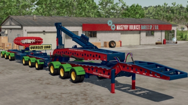 FS22 - Trail King Double Schnable Trailer V1.0