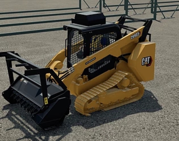 FS22 - Tri-State Cat 299D3 Metal Track Skid Steer V1.0 | Farming ...