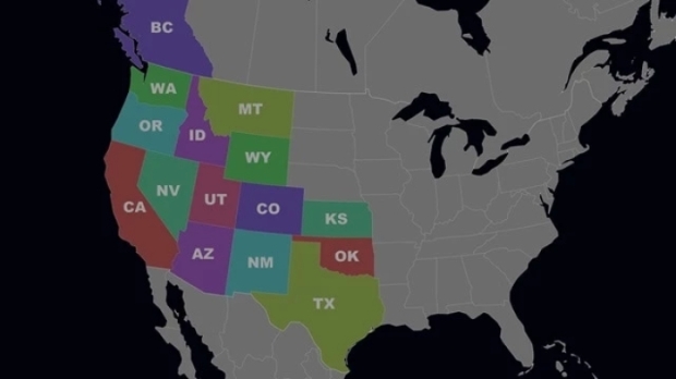 ATS - US State Abbreviations Map V1.6