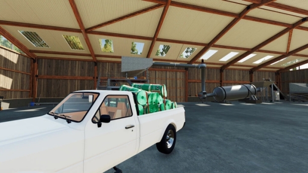 FS22 - Wood Pellet Factory V1.1