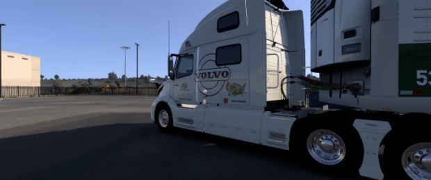 ATS - 2018 Volvo VNL Frozen Food Skin V1.0