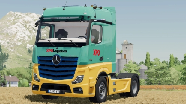 FS22 - 2020 Mercedes Benz Actros XPO Logistics V1.0