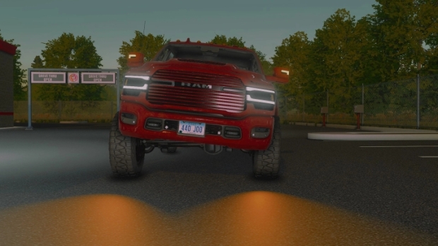 FS22 - 2024 Dodge Ram 3500 Mega Cab (Fixed) V1.0