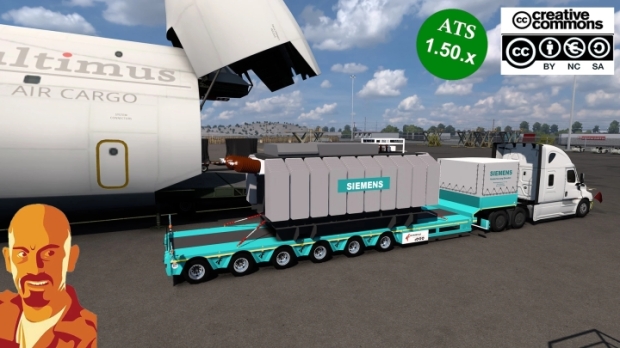 ATS - 95TN Siemens Transformator Trailer