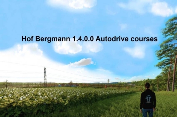 FS22 - Autodrive Courses for Haus Bergmann V1.14.0.0