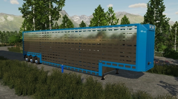 FS22 - Barret Livestock Trailer V1.0.0.1