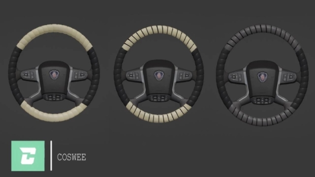 ETS2 - Braids for The Steering Wheel Scania NextGen V1.0