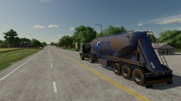 FS22 - Cement Tanker Barrel V2.1