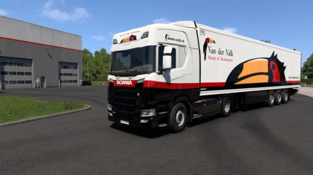 ETS2 - Combo Skin Van der Valk Voorschoten V1.0