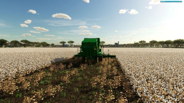 FS22 - Denser Cotton with Stubble Destruction V1.0