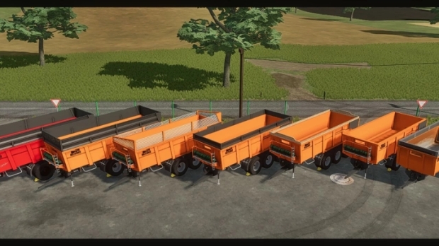 FS22 - Dezeure 2 & 3 Axle Trailer Pack V1.0
