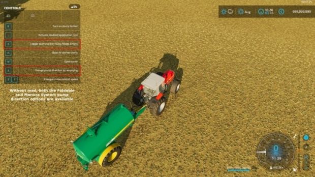 FS22 - Disable Foldable For Manure System Mods V1.0