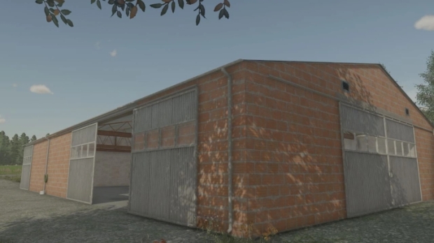 FS22 - Garage/Hall 18x30m V1.0