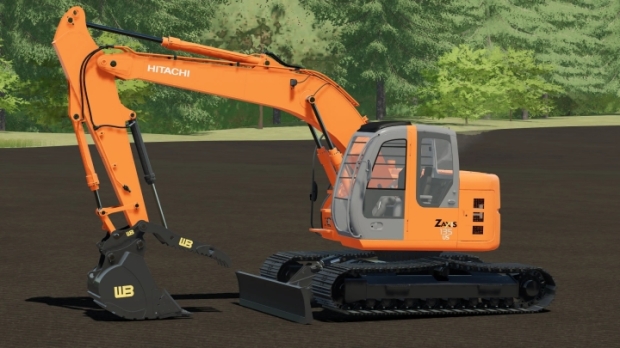 FS22 - Hitachi ZX 135 US/John Deere 135C V1.0