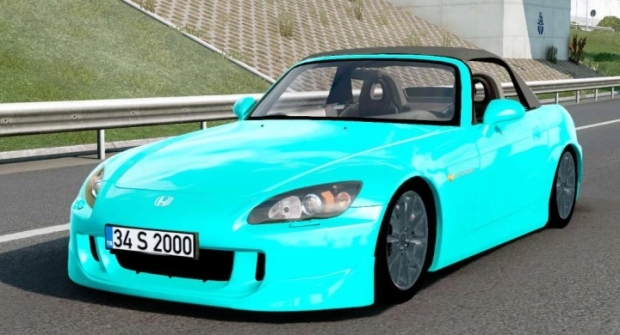 ETS2 - Honda S2000 Turquoise Blue V1.0