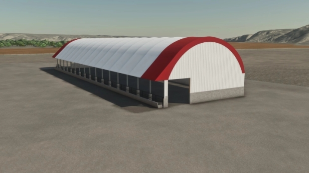 FS22 - Hoop Cattle Barn V1.0