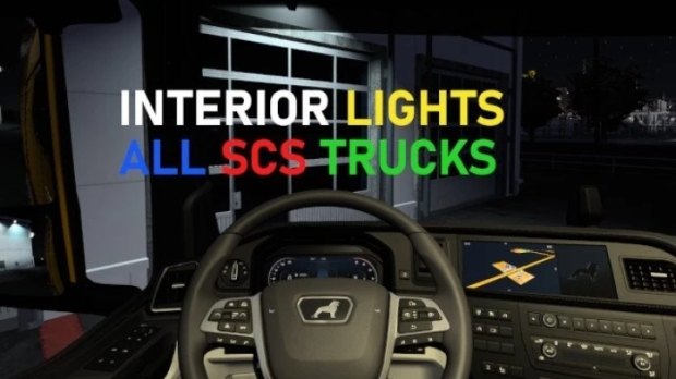 ETS2 - Interior Cabin Lights V0.3
