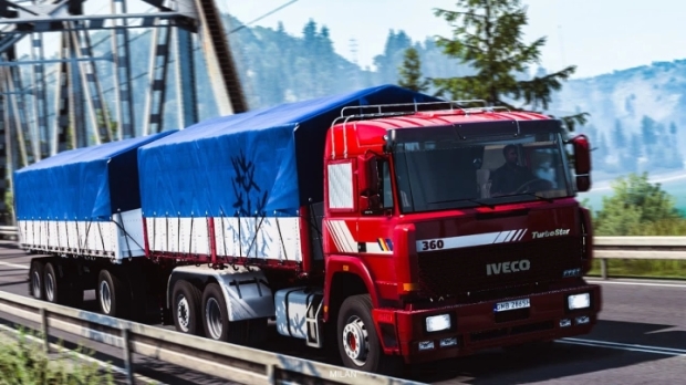 ETS2 - Iveco Turbostar+Trailers