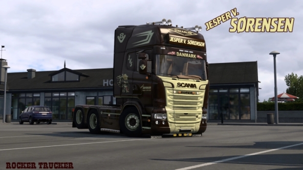 ETS2 - Jesper V. Sorensen Skin for Scania R&S RJL V1.0