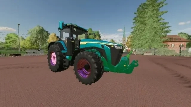 FS22 - John Deere 8R PartyBeatz Edition V1.0