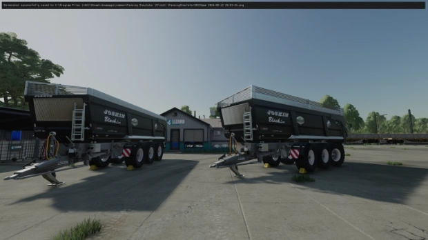 FS22 - Joskin Trans Space 8000 Black Line Final V2.5