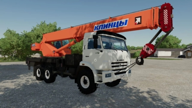 FS22 - Kamaz Crane Klincy 6x6 V2.0