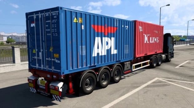 ETS2 - Korean Container Trailer 2016-2021/hk2021 V1.0