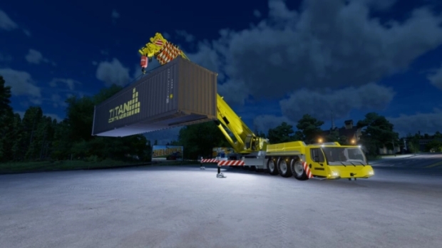 FS22 - Liebherr LTM1450 Mobile Crane V1.0.0.1