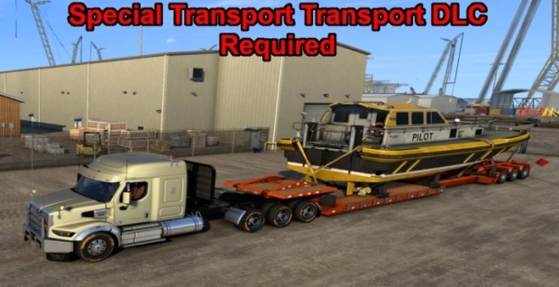 ATS - Lowboy Trailers 1.50b