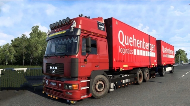 ETS2 - MAN F2000 BDF Exclusive Chassis+Tuning Mod V1.5.7